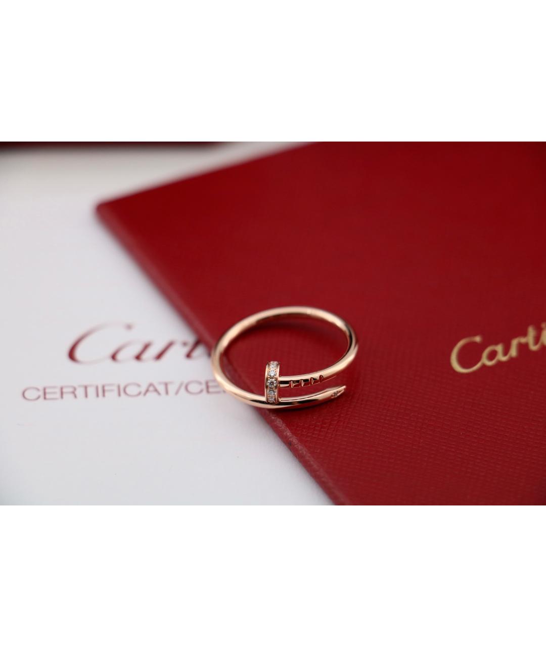 CARTIER Золотое кольцо из розового золота, фото 4