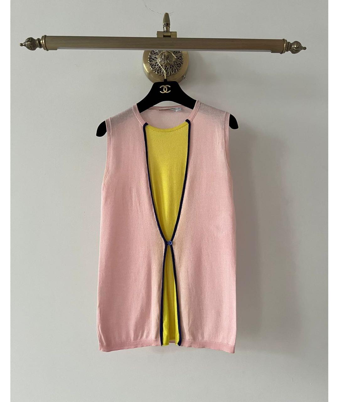 CHRISTIAN DIOR Желтая футболка, фото 8