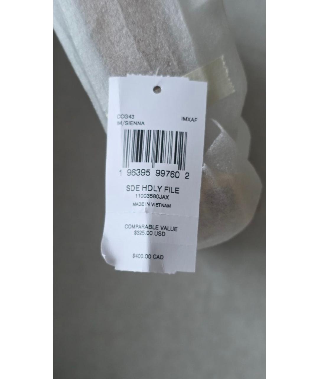 COACH Коричневая замшевая сумка через плечо, фото 9