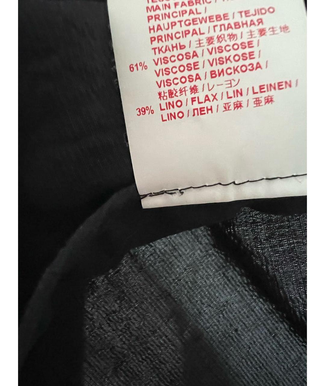 MARNI Черный вискозный тренч/плащ, фото 5