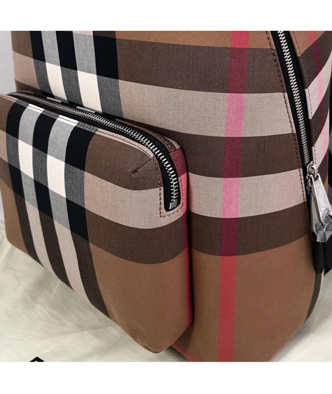 BURBERRY Коричневый рюкзак, фото 5