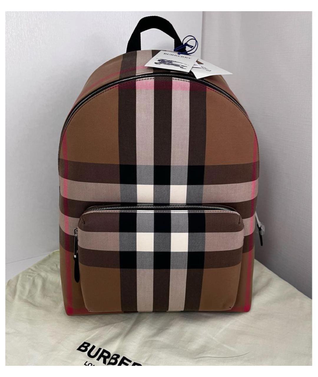 BURBERRY Коричневый рюкзак, фото 2