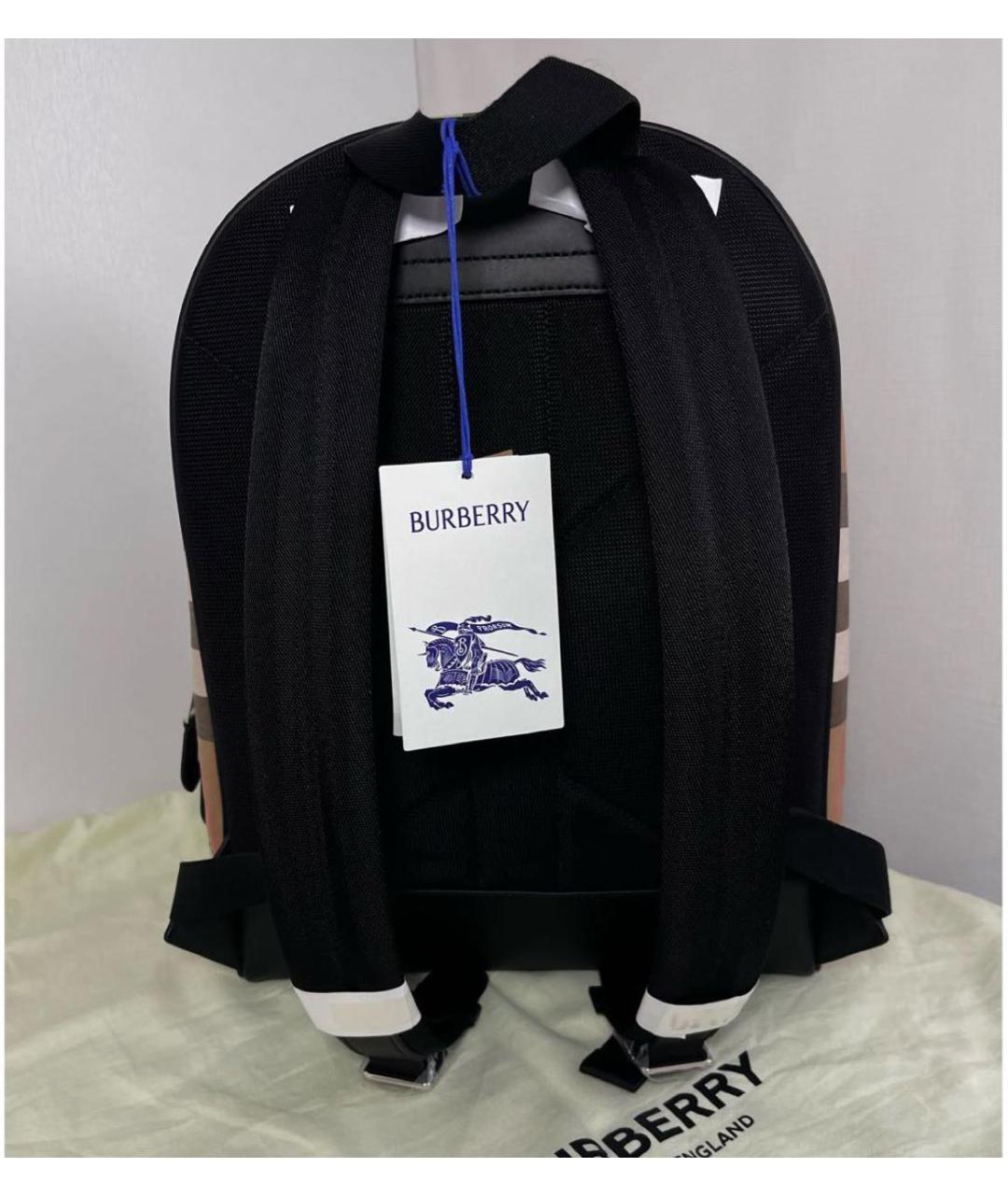 BURBERRY Коричневый рюкзак, фото 3