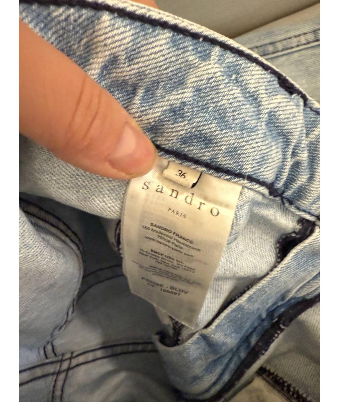 SANDRO Прямые джинсы, фото 3
