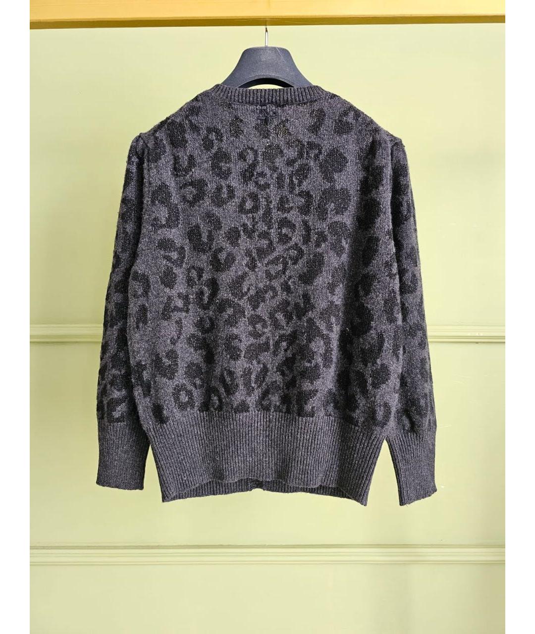 CHRISTIAN DIOR Антрацитовый джемпер / свитер, фото 2