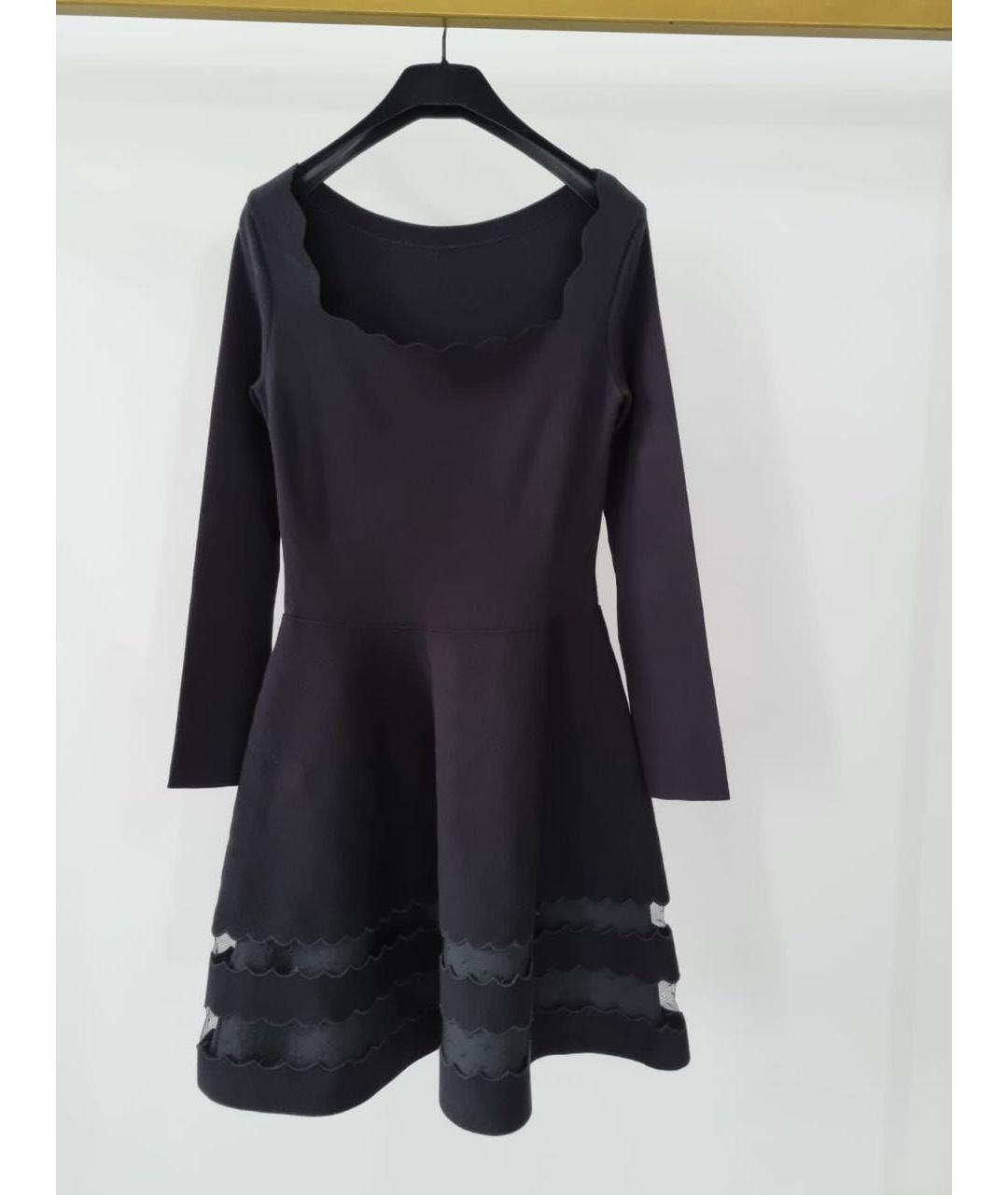 VALENTINO Черное повседневное платье, фото 2