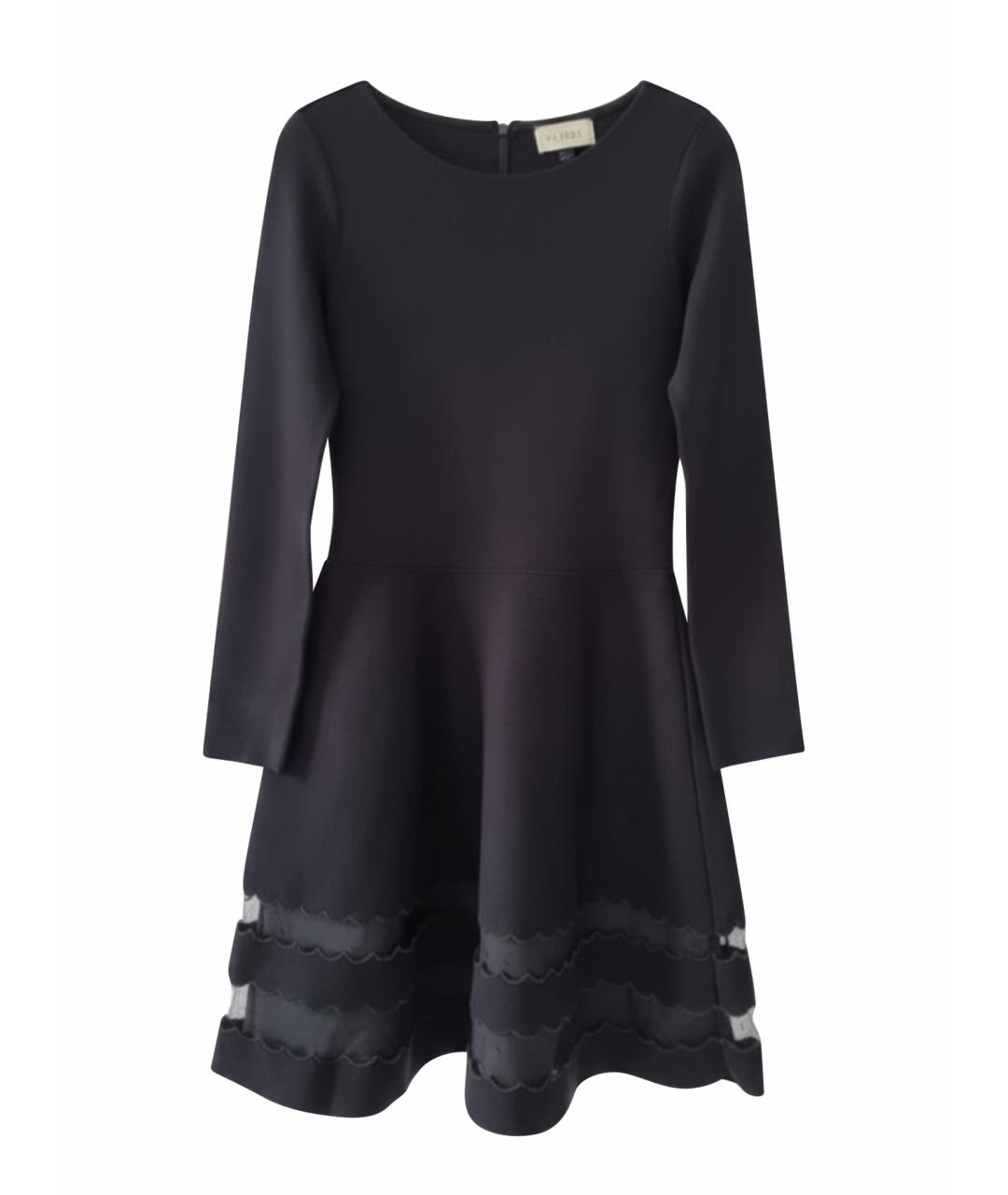 VALENTINO Черное повседневное платье, фото 1