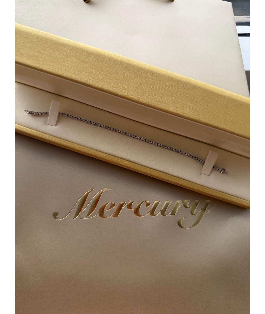 MERCURY Серебрянный браслет из белого золота, фото 2