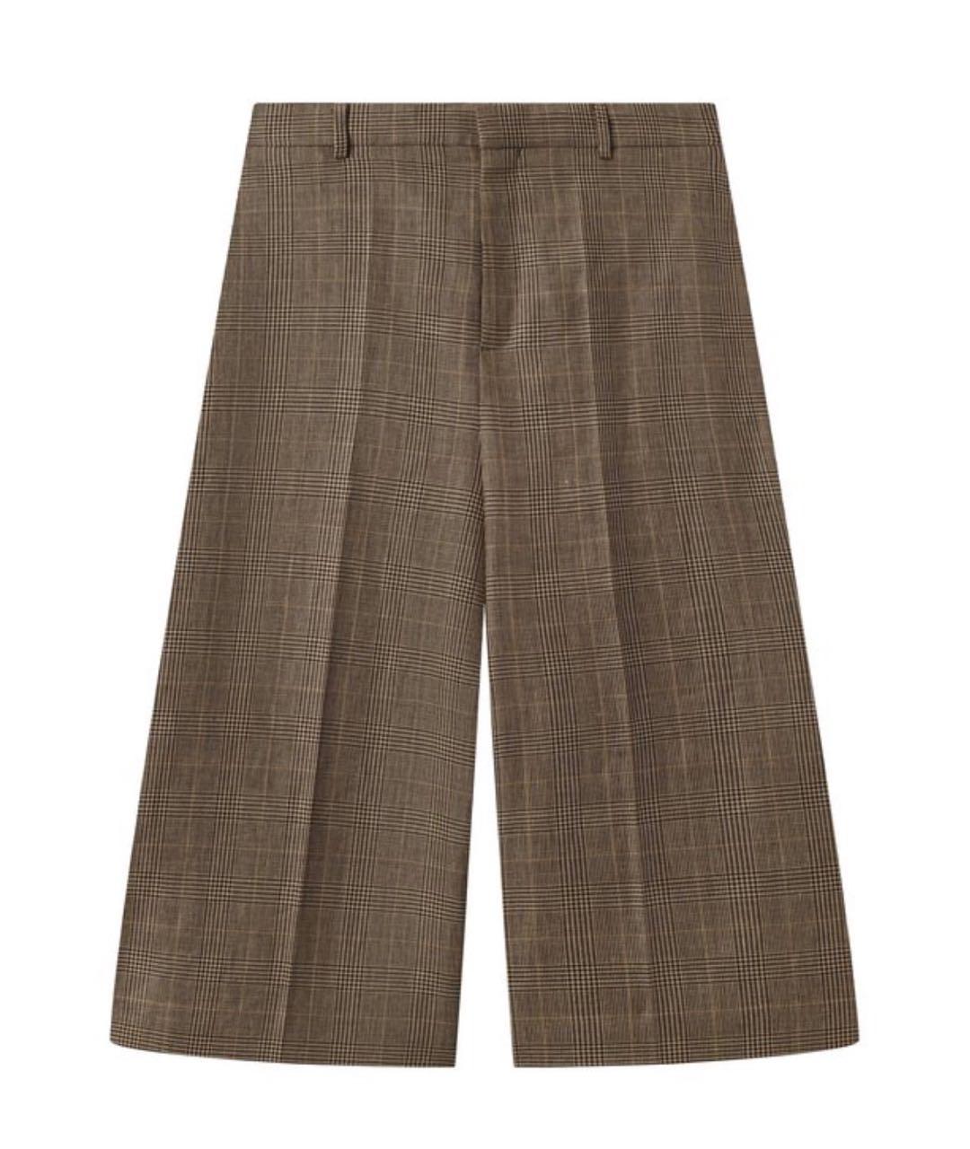 CELINE Мульти шерстяные кюлоты, фото 3