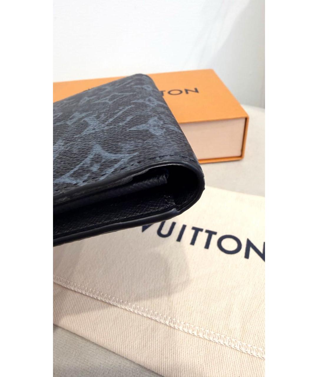 LOUIS VUITTON Серый кошелек, фото 5