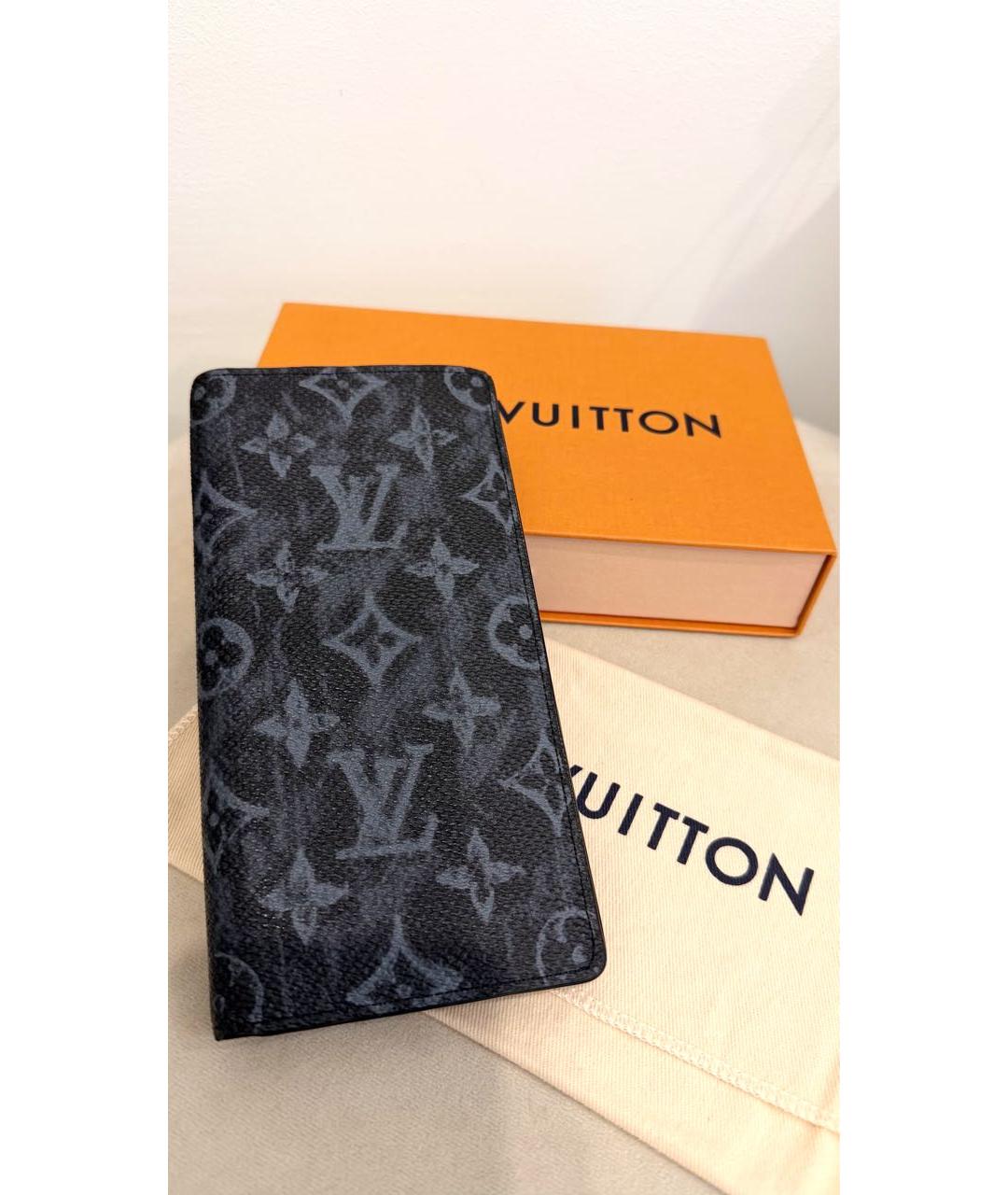 LOUIS VUITTON Серый кошелек, фото 4