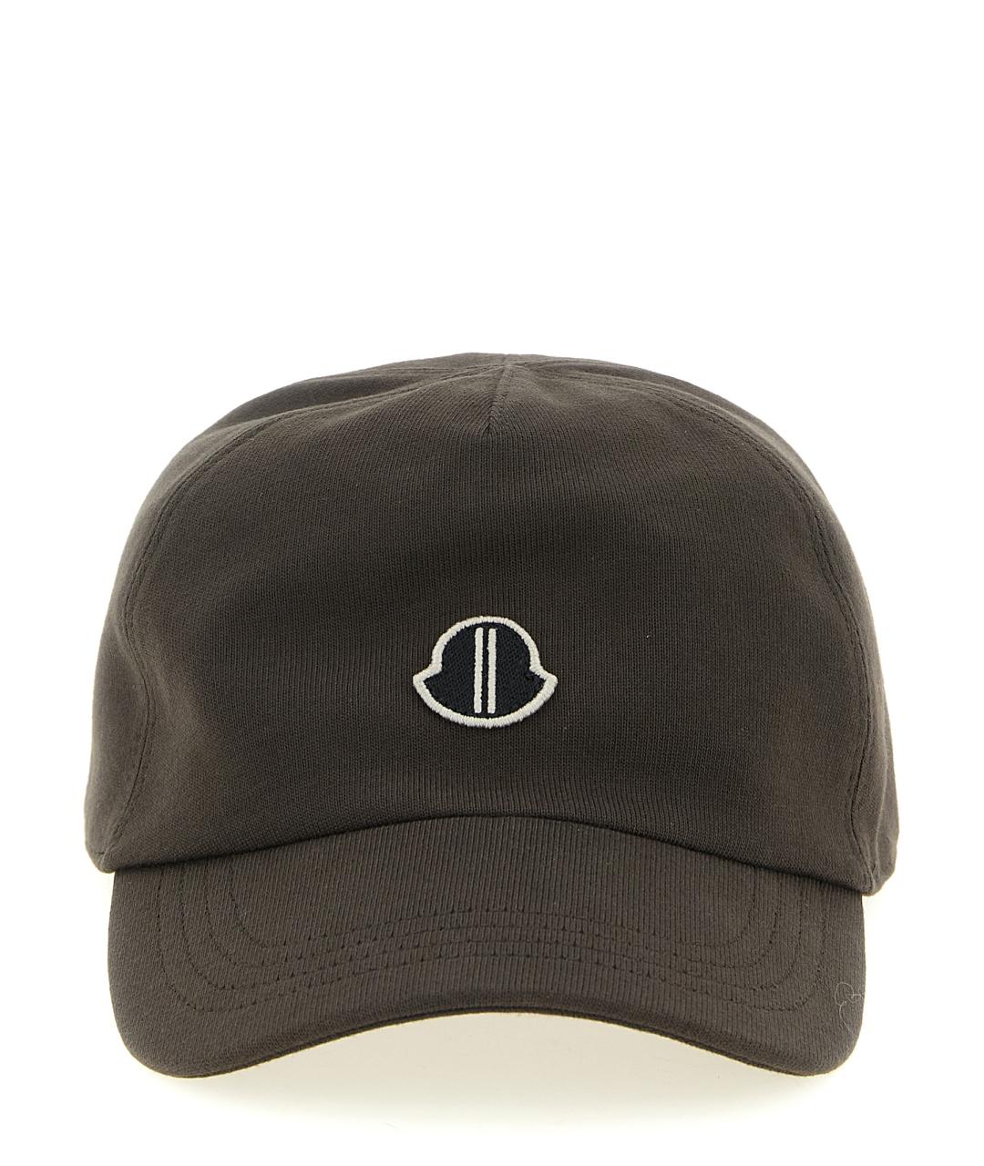 RICK OWENS Коричневая хлопковая кепка/бейсболка, фото 1