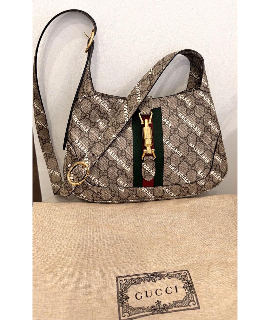 GUCCI Коричневая сумка через плечо, фото 2