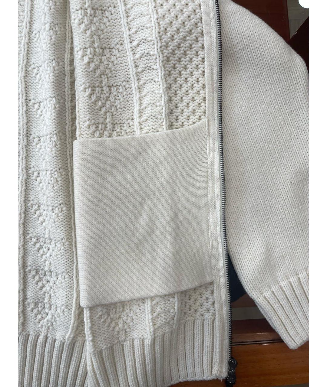 PAUL & SHARK Белый шерстяной кардиган, фото 6