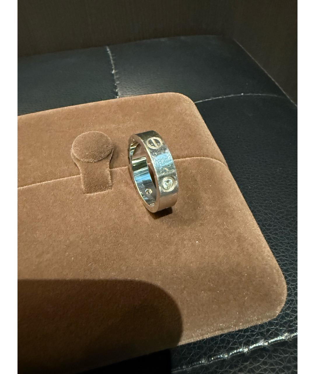 CARTIER Серебряное кольцо из белого золота, фото 6