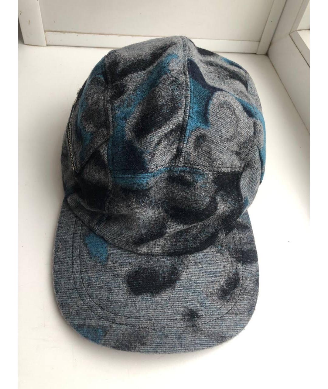 KENZO Серая кепка/бейсболка, фото 4