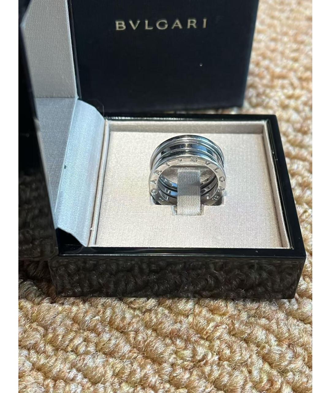 BVLGARI Серебряное кольцо из белого золота, фото 5