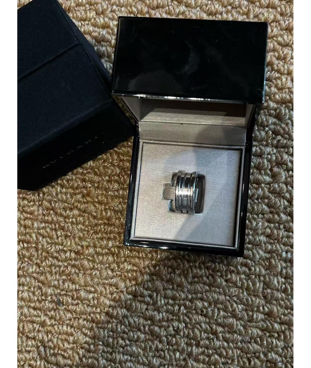 BVLGARI Серебряное кольцо из белого золота, фото 6