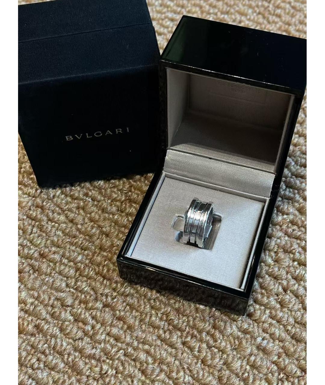 BVLGARI Серебряное кольцо из белого золота, фото 3