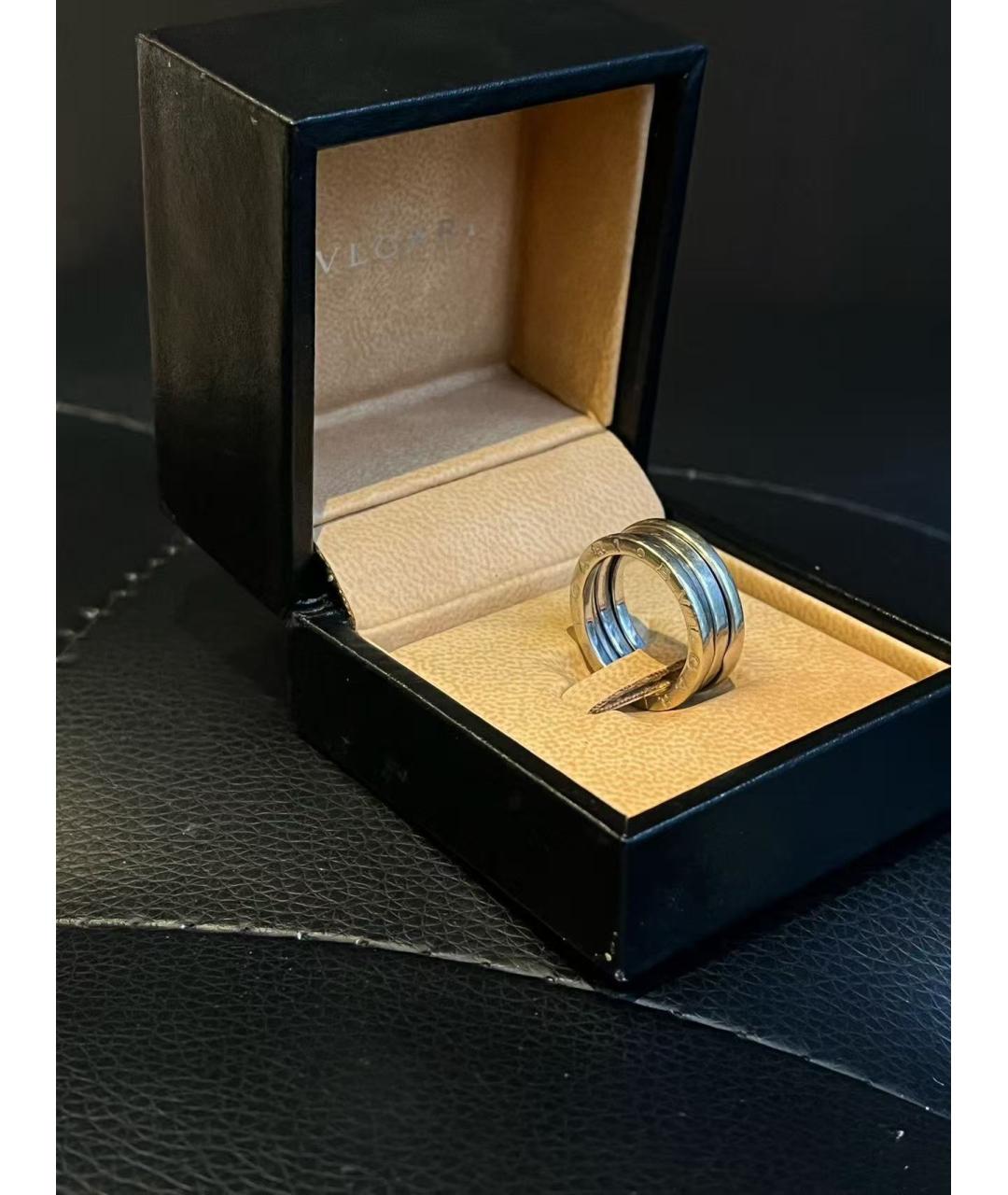 BVLGARI Серебряное кольцо из белого золота, фото 5