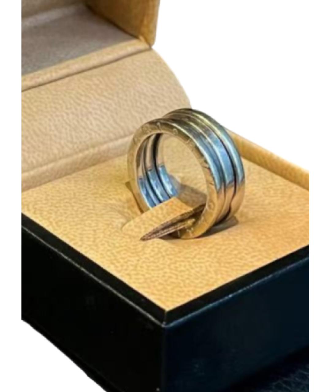 BVLGARI Серебряное кольцо из белого золота, фото 2