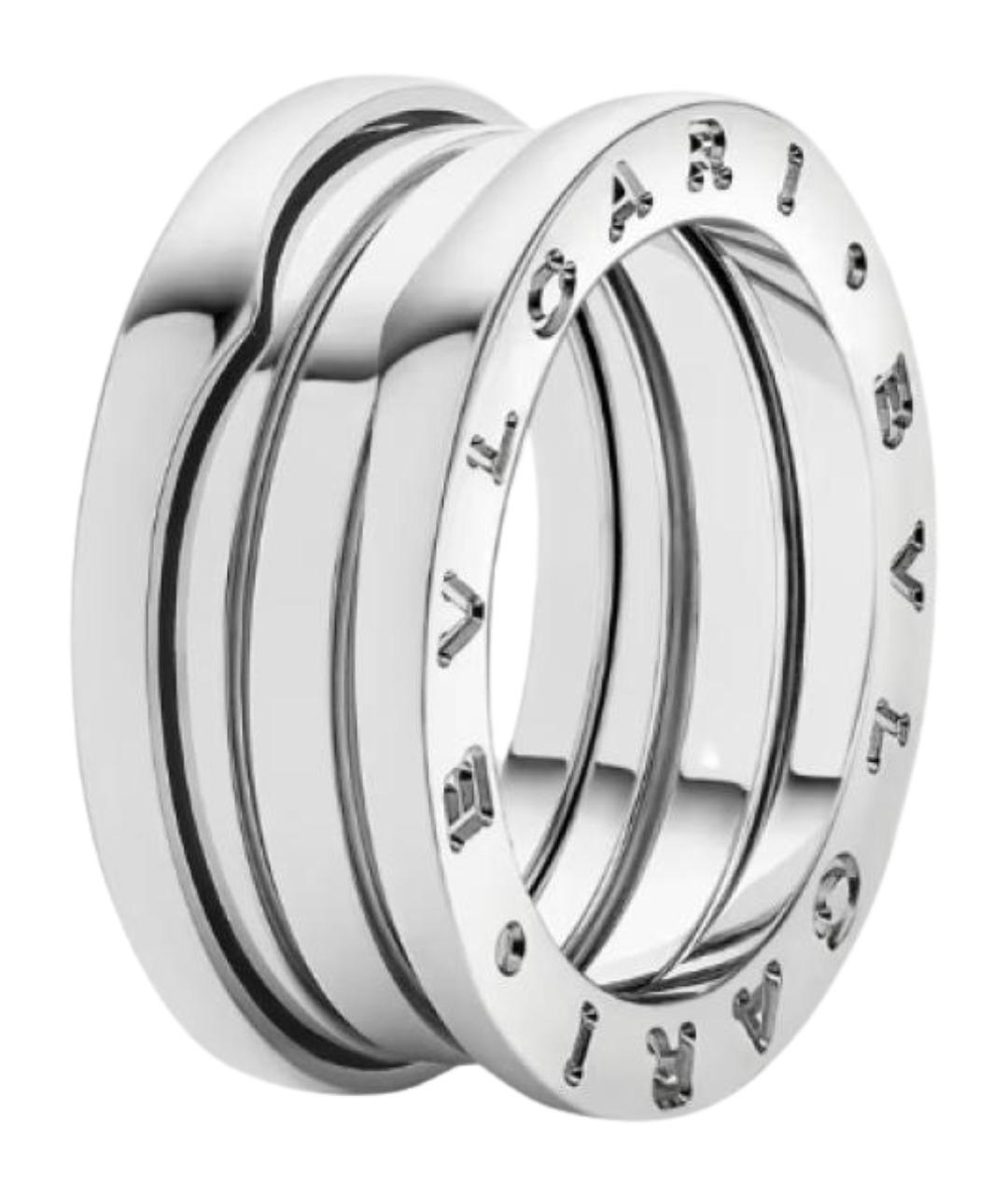 BVLGARI Серебряное кольцо из белого золота, фото 1