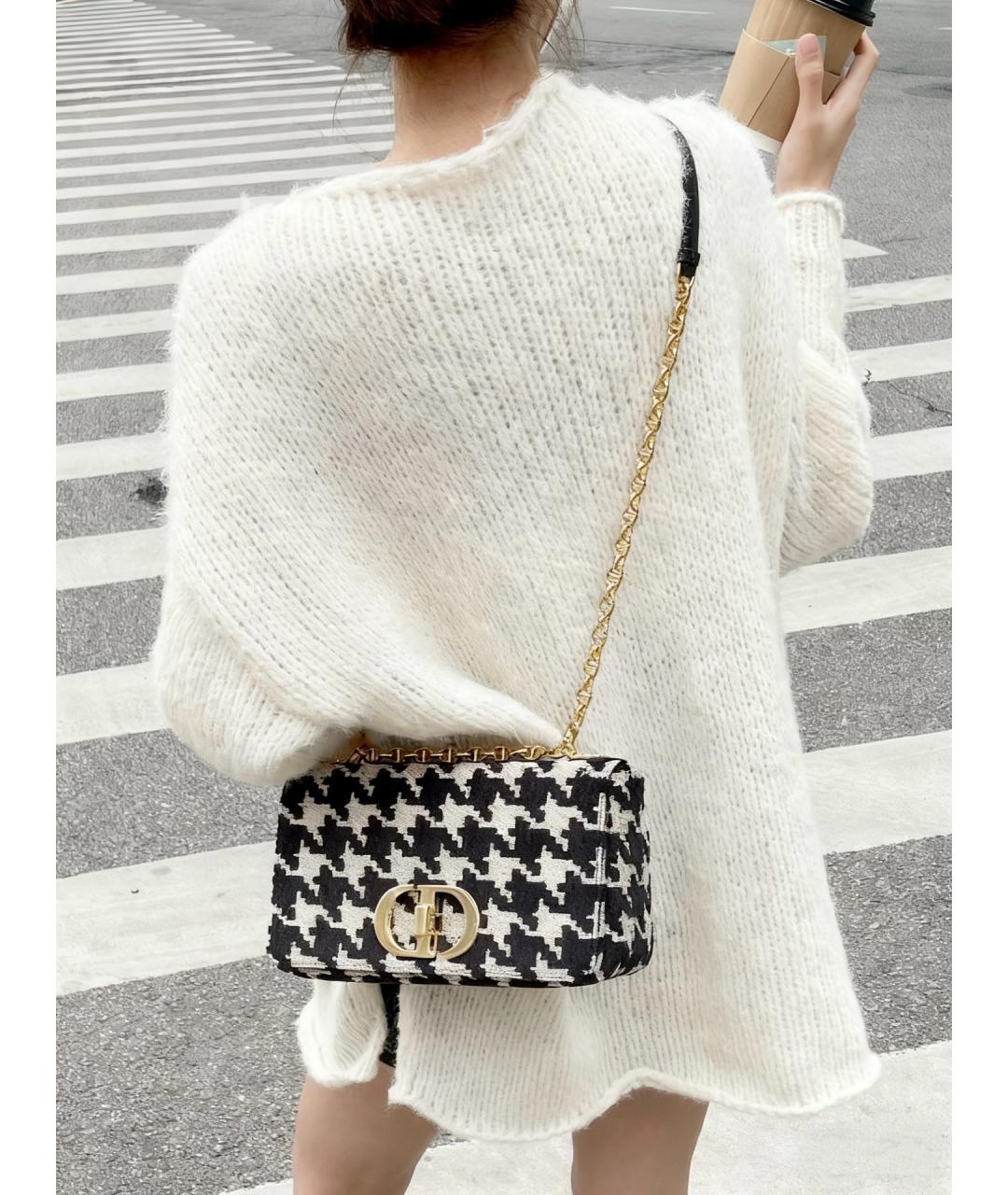 CHRISTIAN DIOR Черная сумка через плечо, фото 9