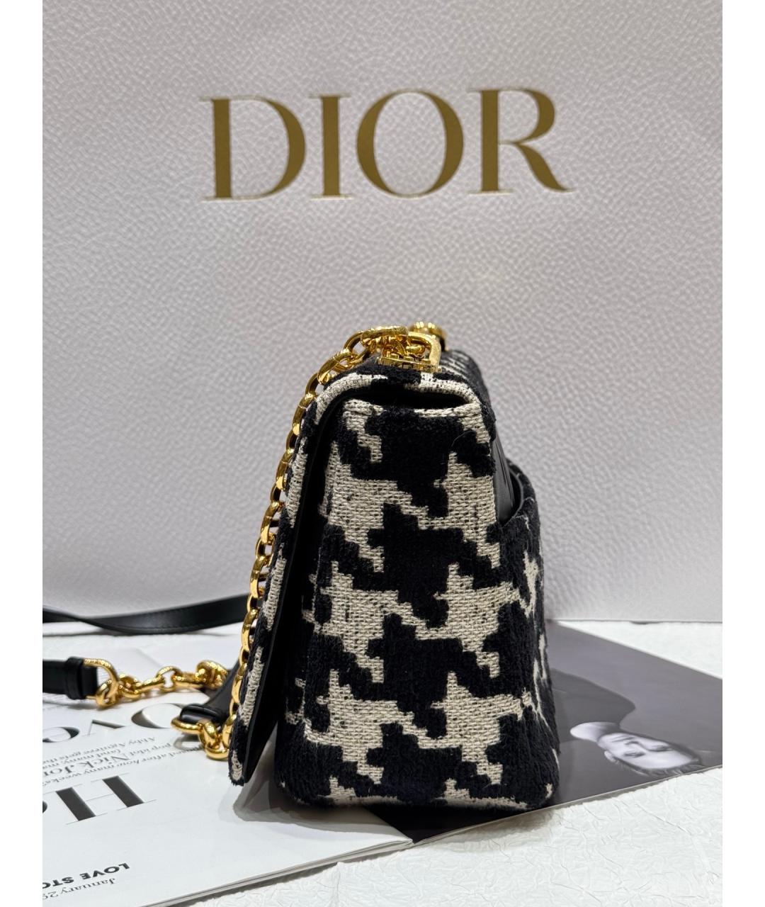 CHRISTIAN DIOR Черная сумка через плечо, фото 3