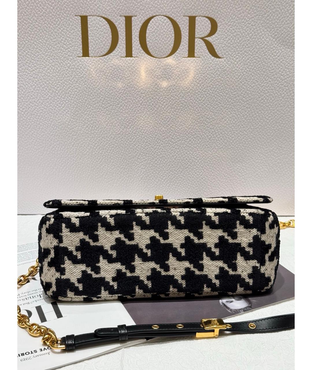 CHRISTIAN DIOR Черная сумка через плечо, фото 5