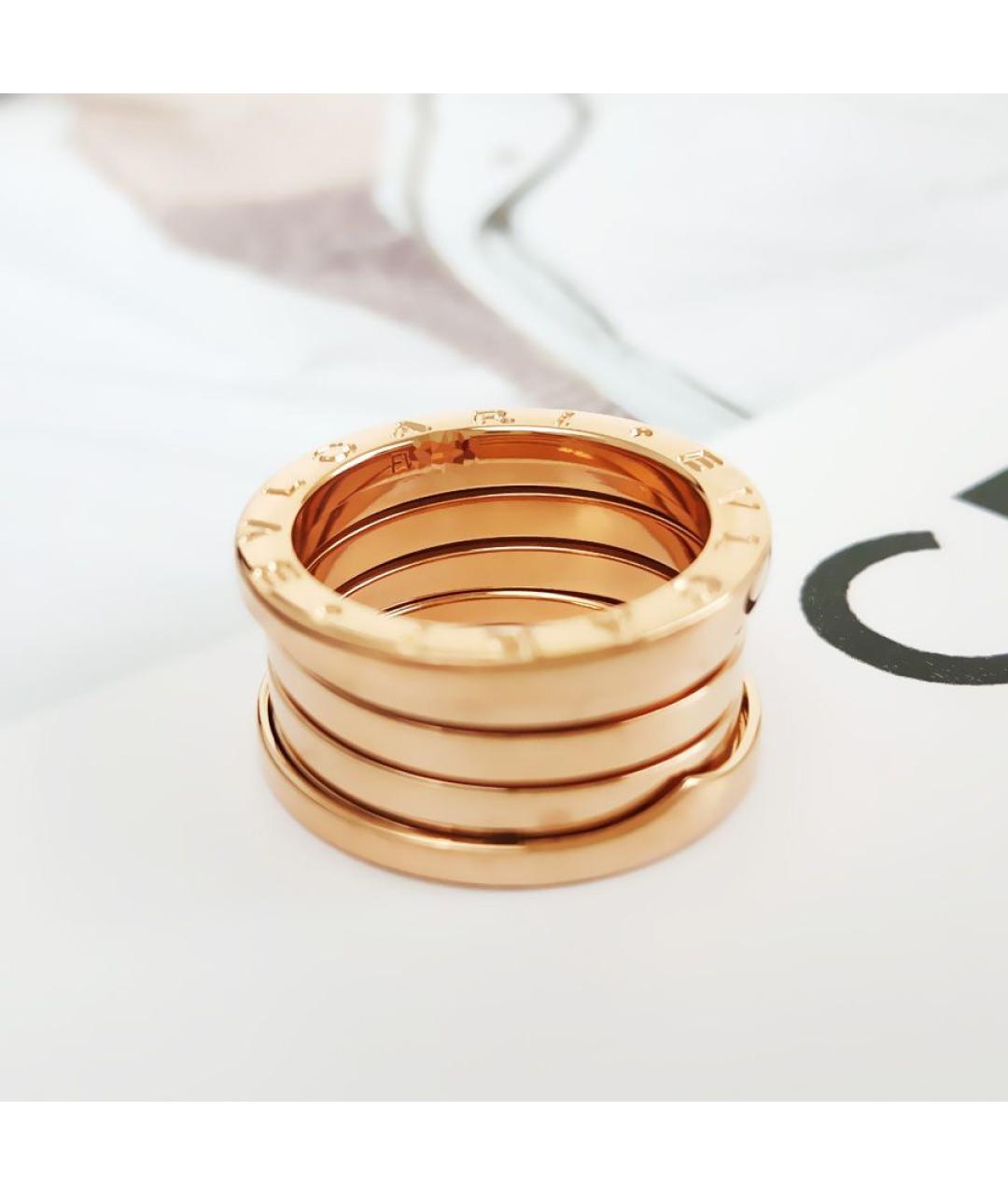 BVLGARI Золотое кольцо из розового золота, фото 3
