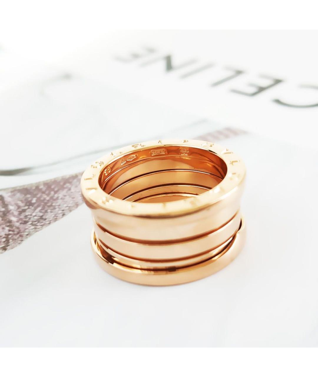 BVLGARI Золотое кольцо из розового золота, фото 4