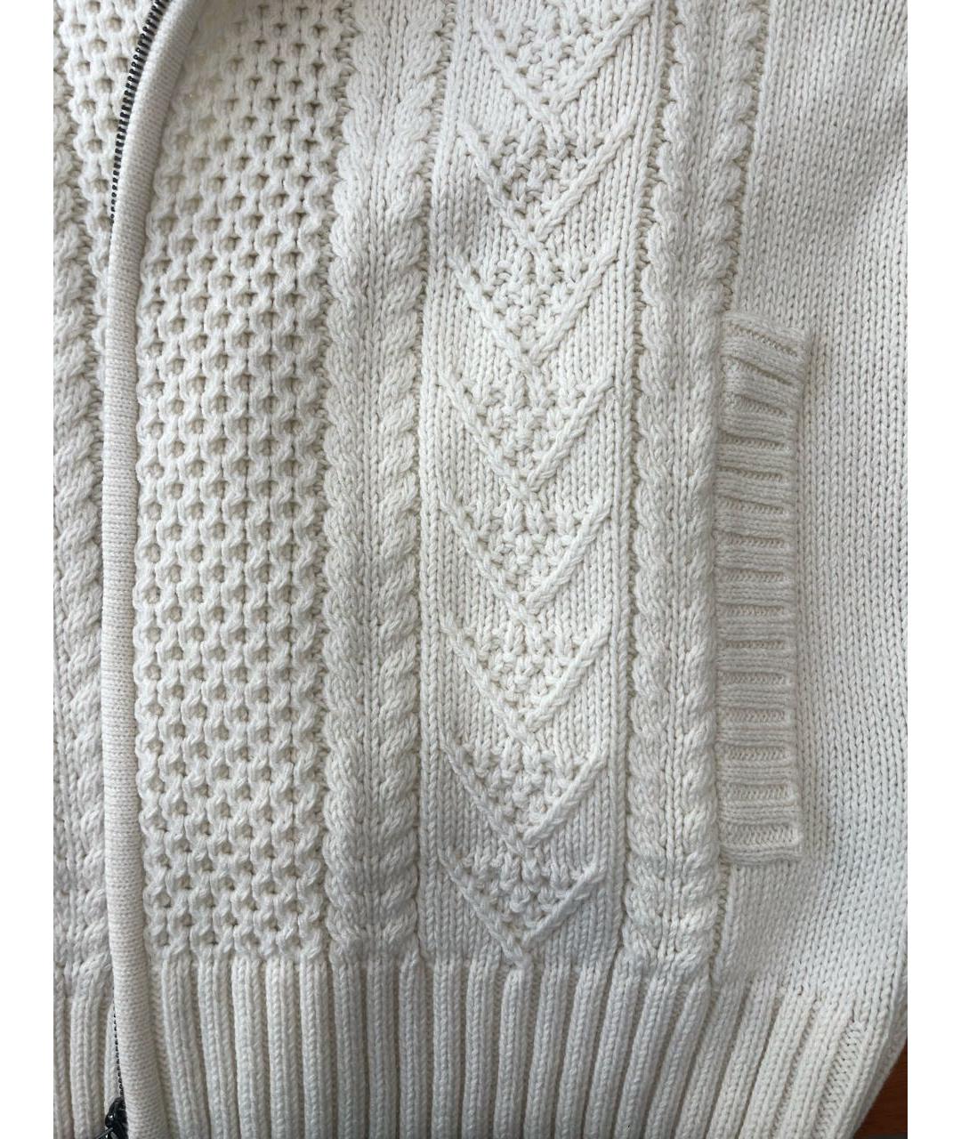 PAUL & SHARK Белый шерстяной кардиган, фото 4