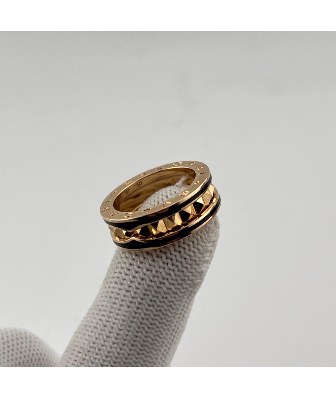 BVLGARI Золотое кольцо из розового золота, фото 5