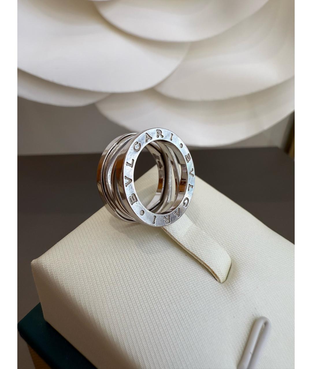 BVLGARI Серебряное кольцо из белого золота, фото 3