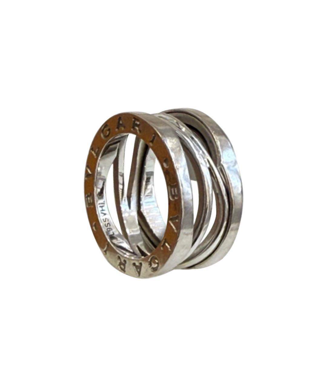 BVLGARI Серебряное кольцо из белого золота, фото 1