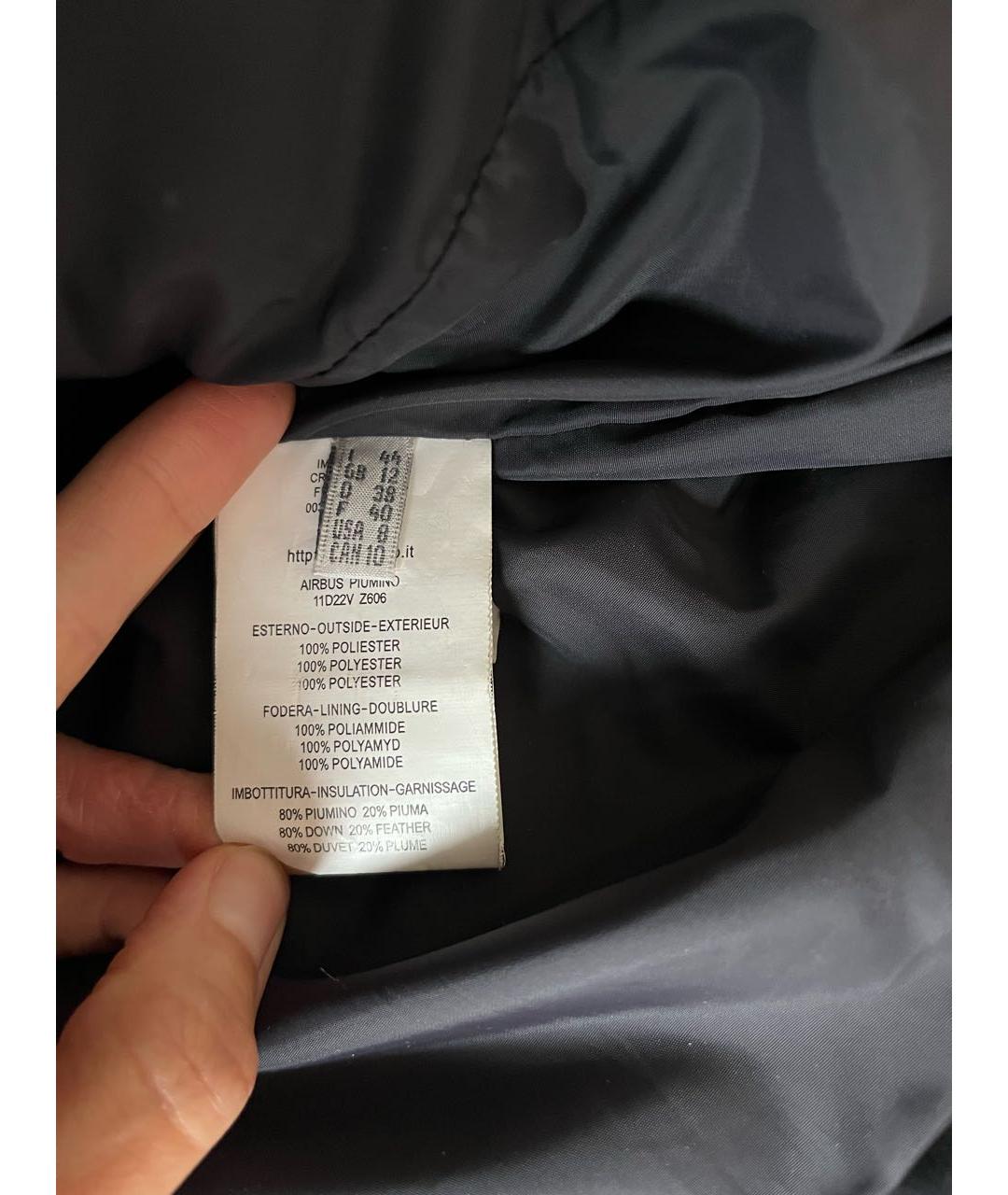 PINKO Черный пуховик, фото 4