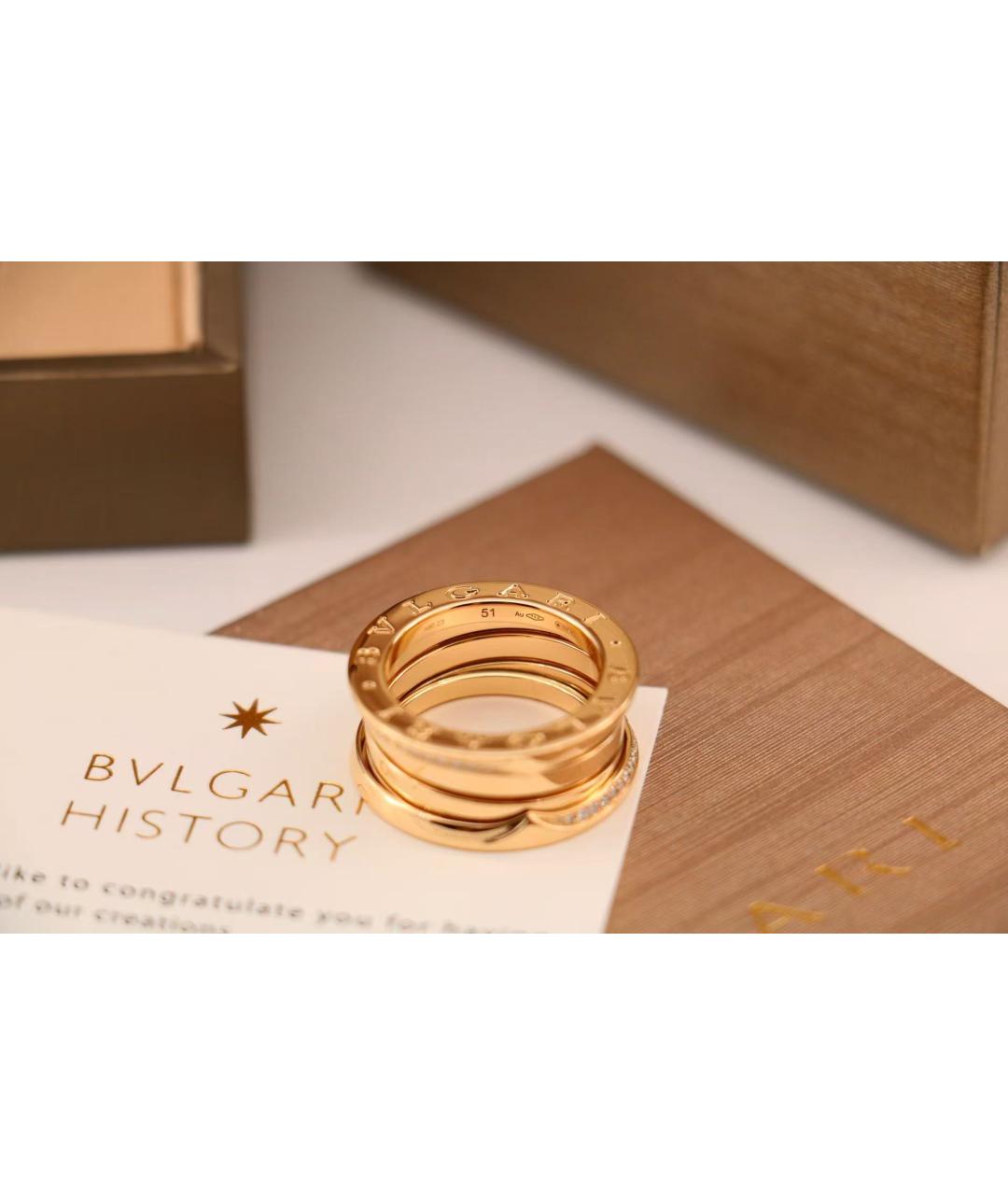 BVLGARI Золотое кольцо из желтого золота, фото 4