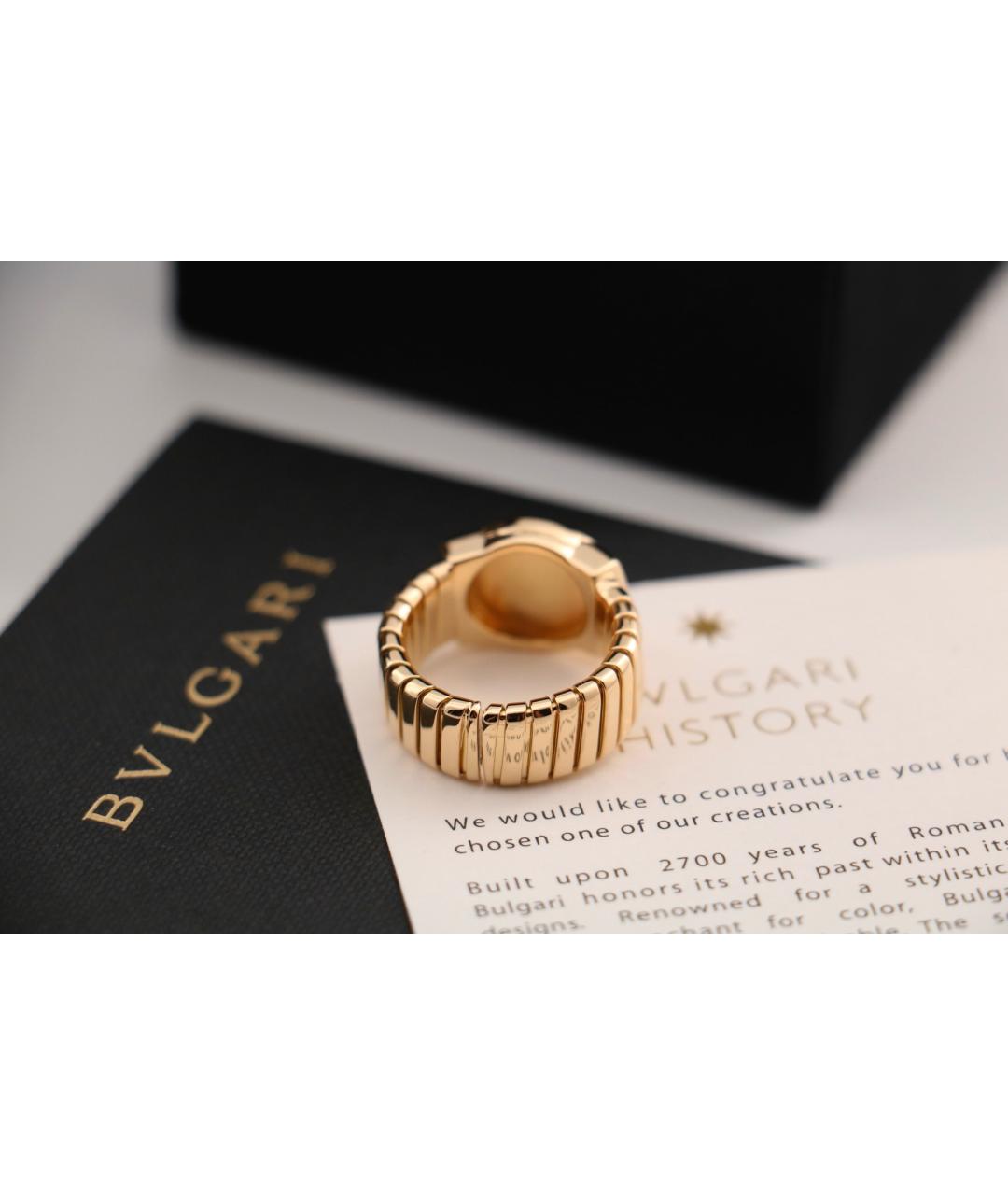 BVLGARI Золотое кольцо из желтого золота, фото 3