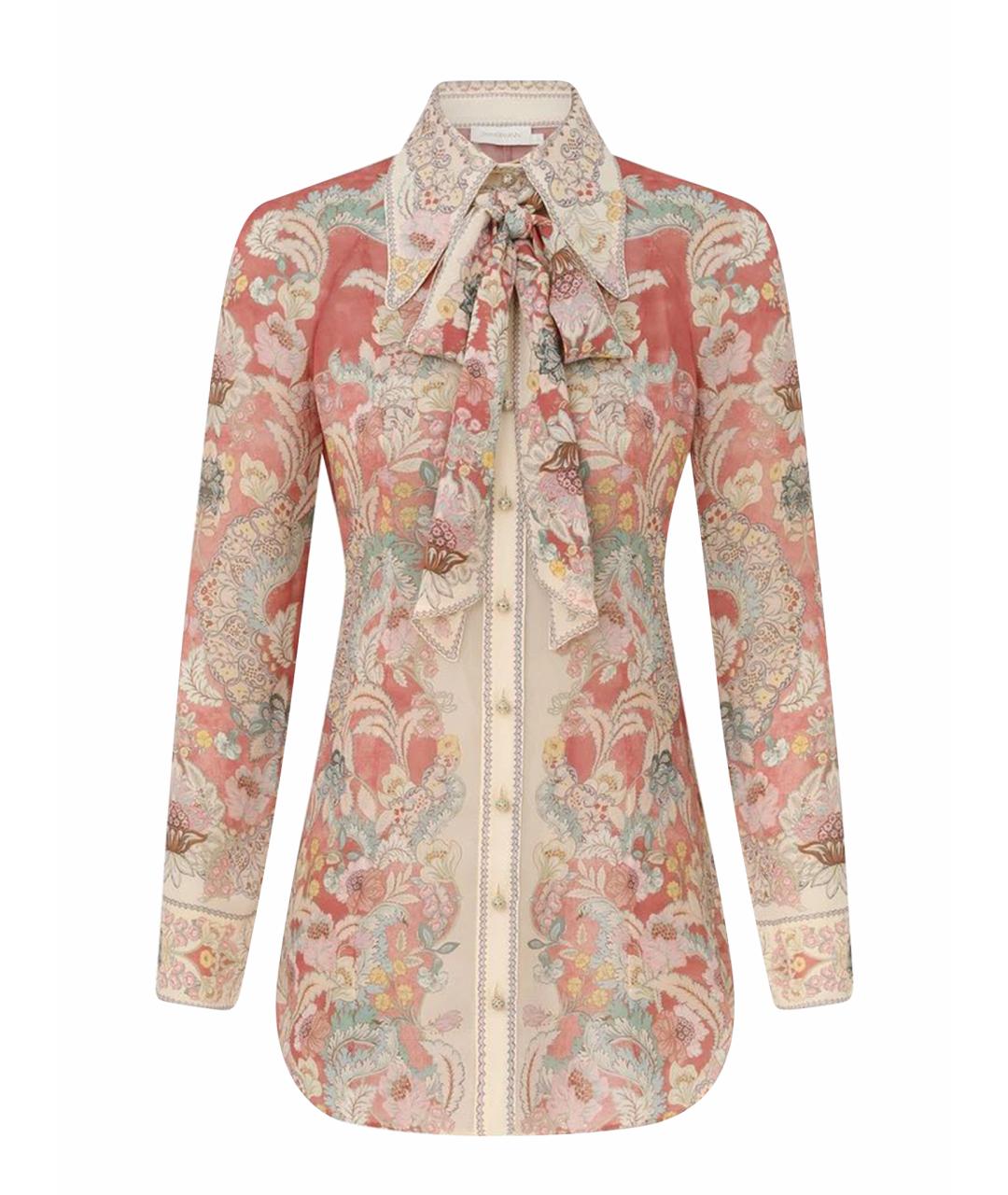 ZIMMERMANN Мульти вискозная рубашка, фото 1