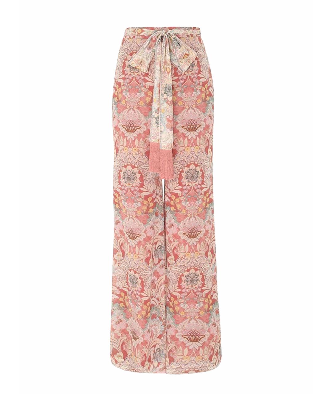 ZIMMERMANN Мульти вискозные брюки широкие, фото 1