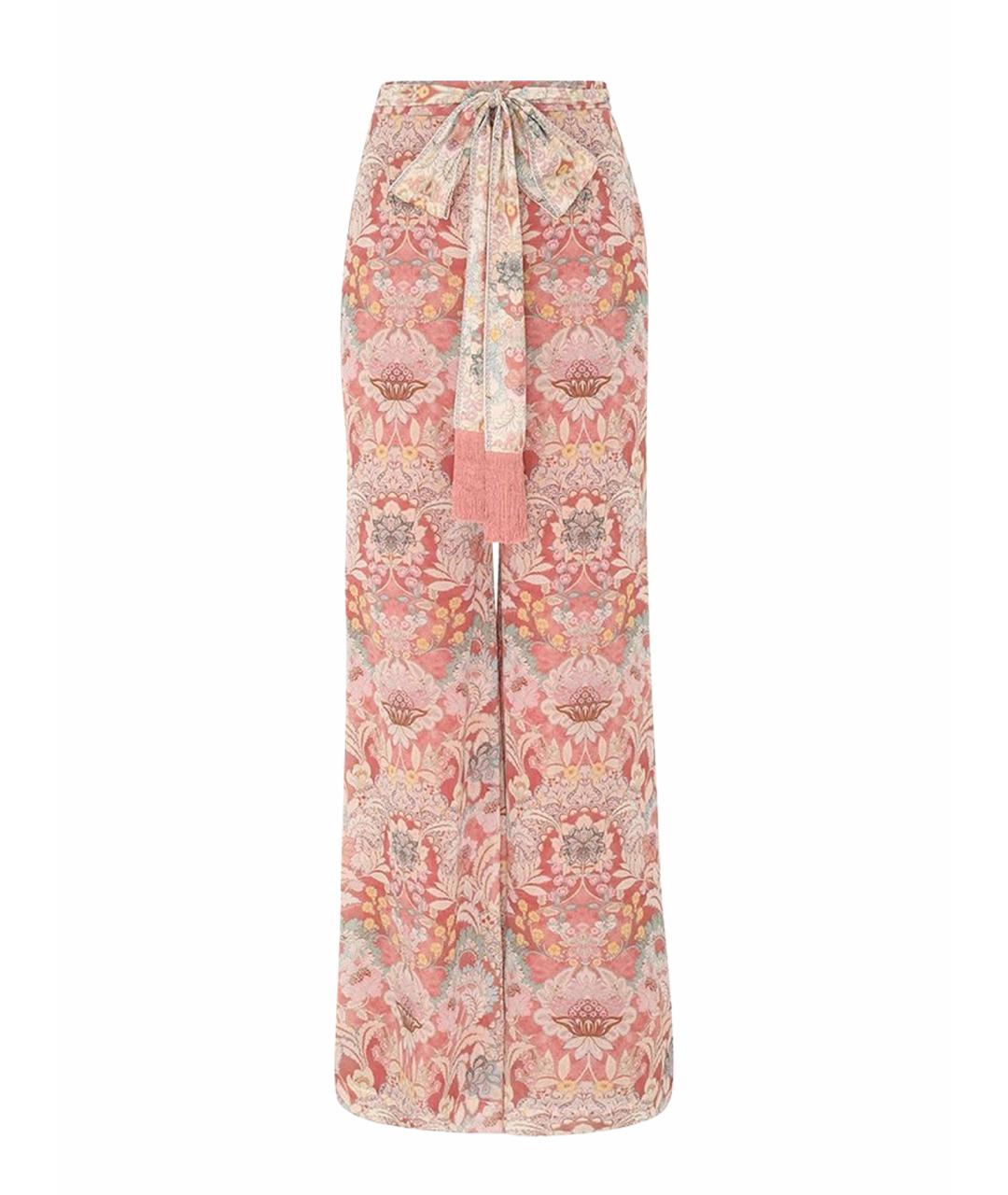 ZIMMERMANN Мульти вискозные брюки широкие, фото 1