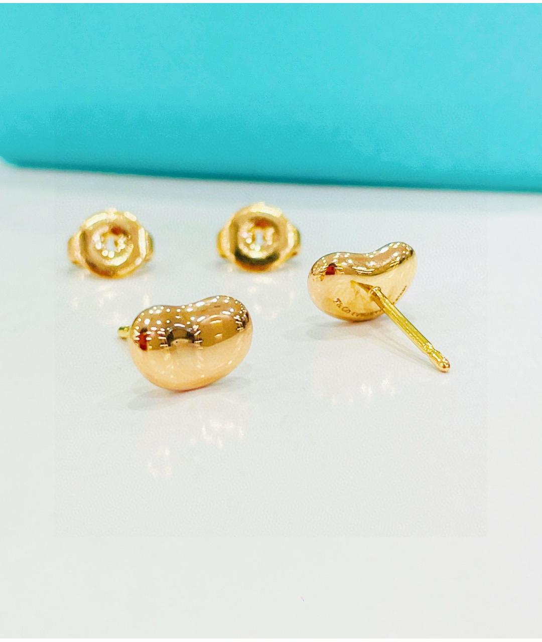 TIFFANY&CO Золотые серьги из желтого золота, фото 3