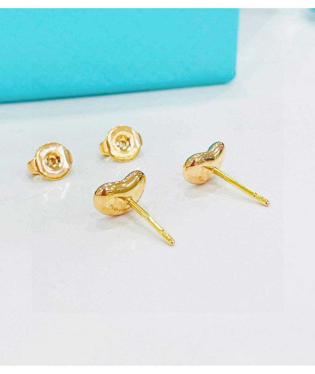 TIFFANY&CO Золотые серьги из желтого золота, фото 4