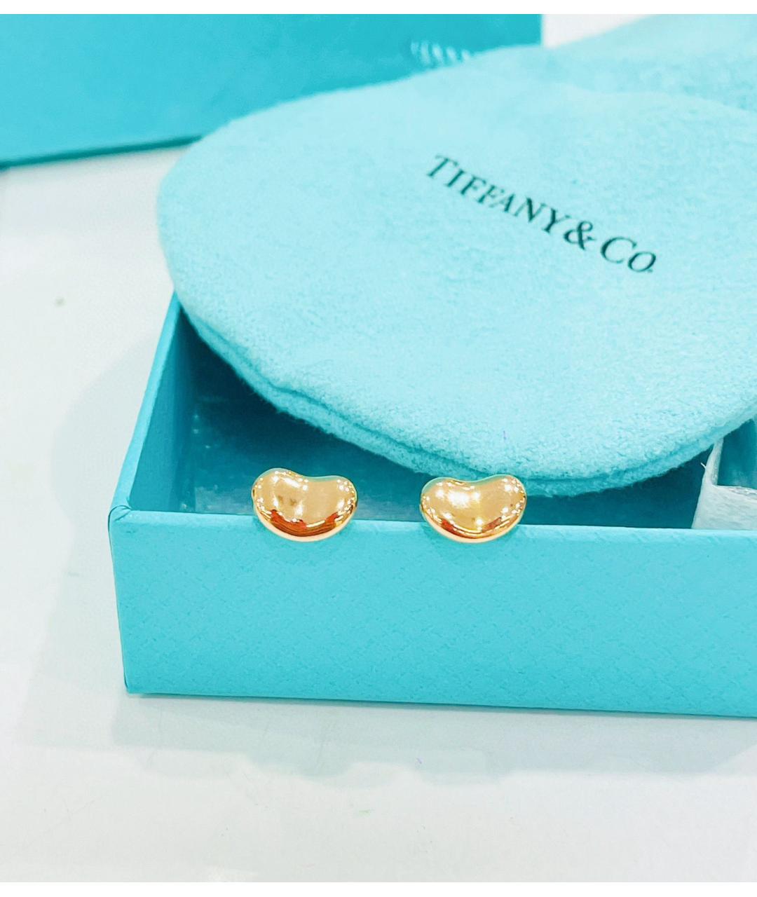 TIFFANY&CO Золотые серьги из желтого золота, фото 2