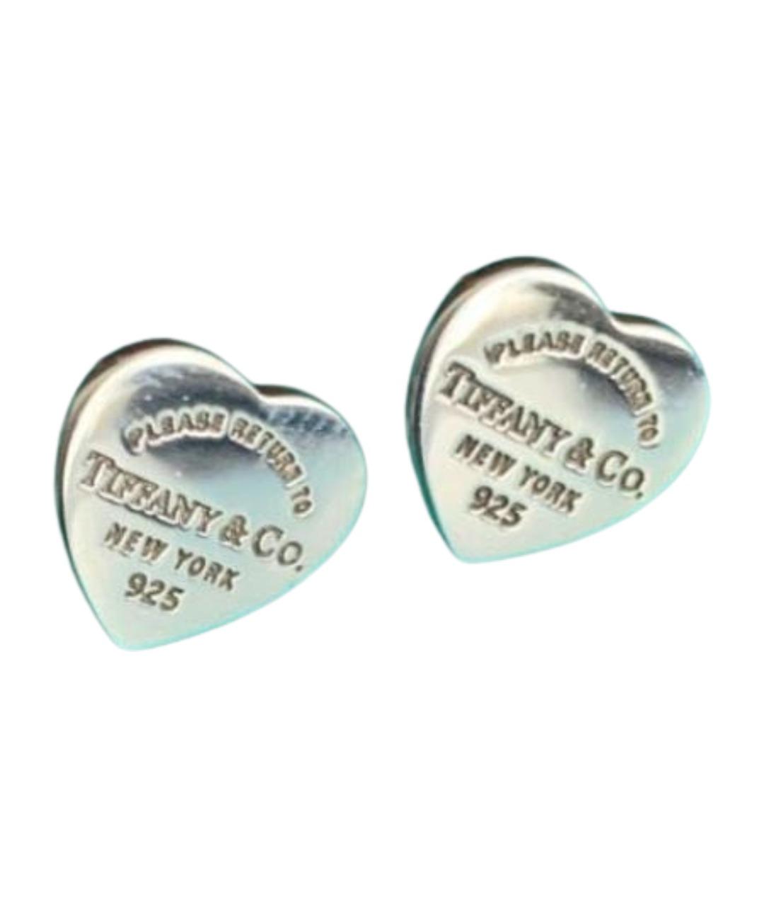 TIFFANY&CO Серебряные серебряные серьги, фото 1