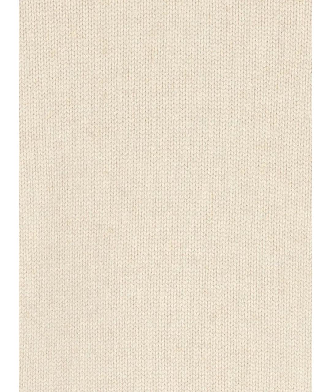 LORO PIANA Бежевый кашемировый джемпер / свитер, фото 5
