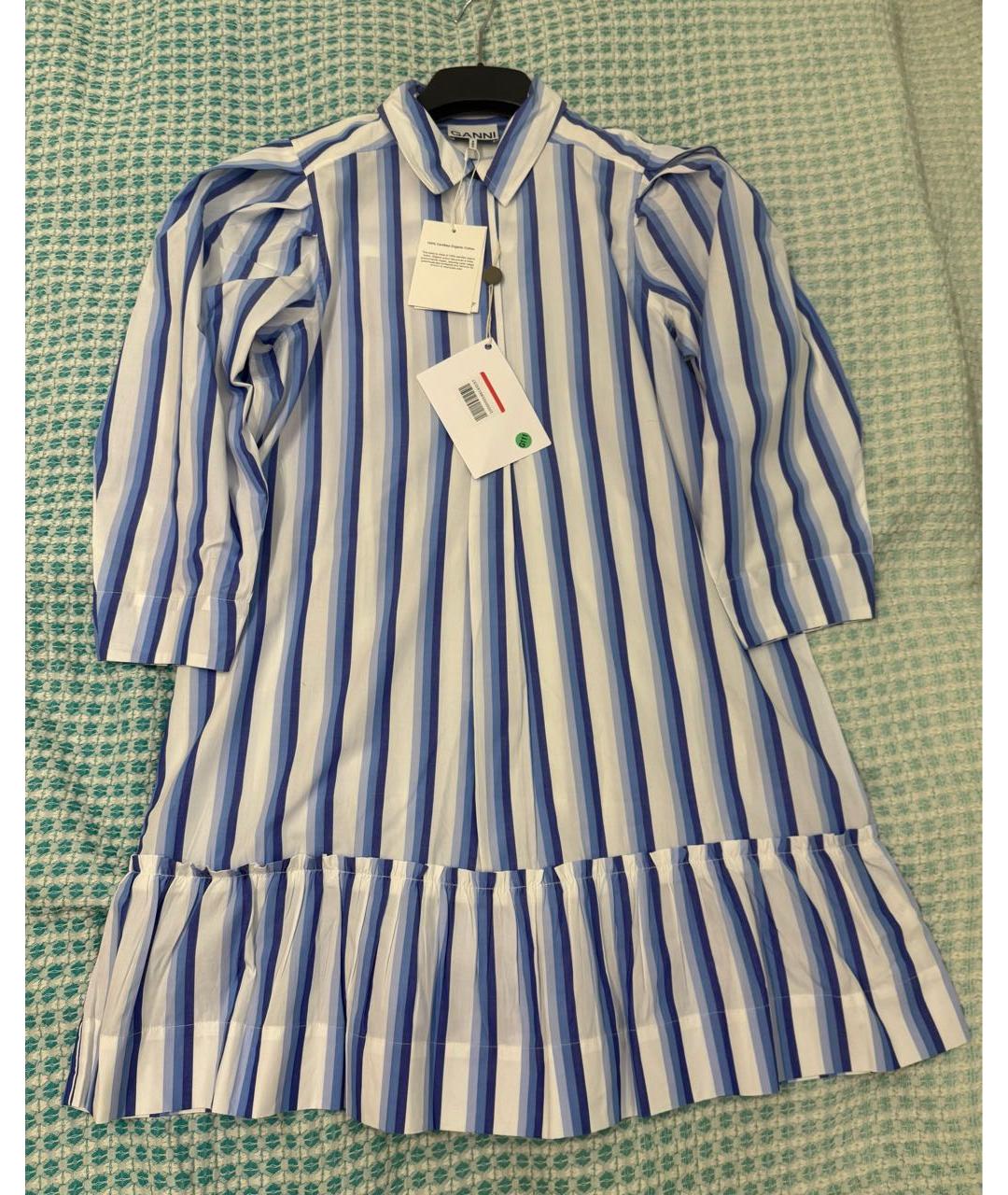 GANNI Мульти хлопковое повседневное платье, фото 2