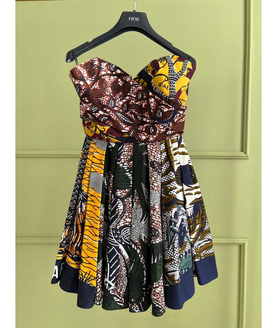 CHRISTIAN DIOR Бордовое повседневное платье, фото 7