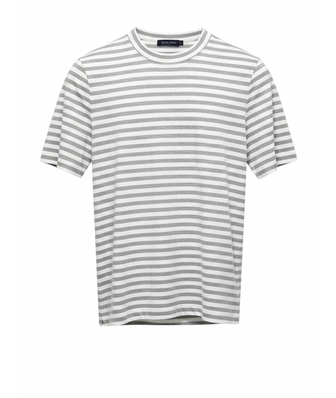 BRUNELLO CUCINELLI Белая хлопковая футболка, фото 1