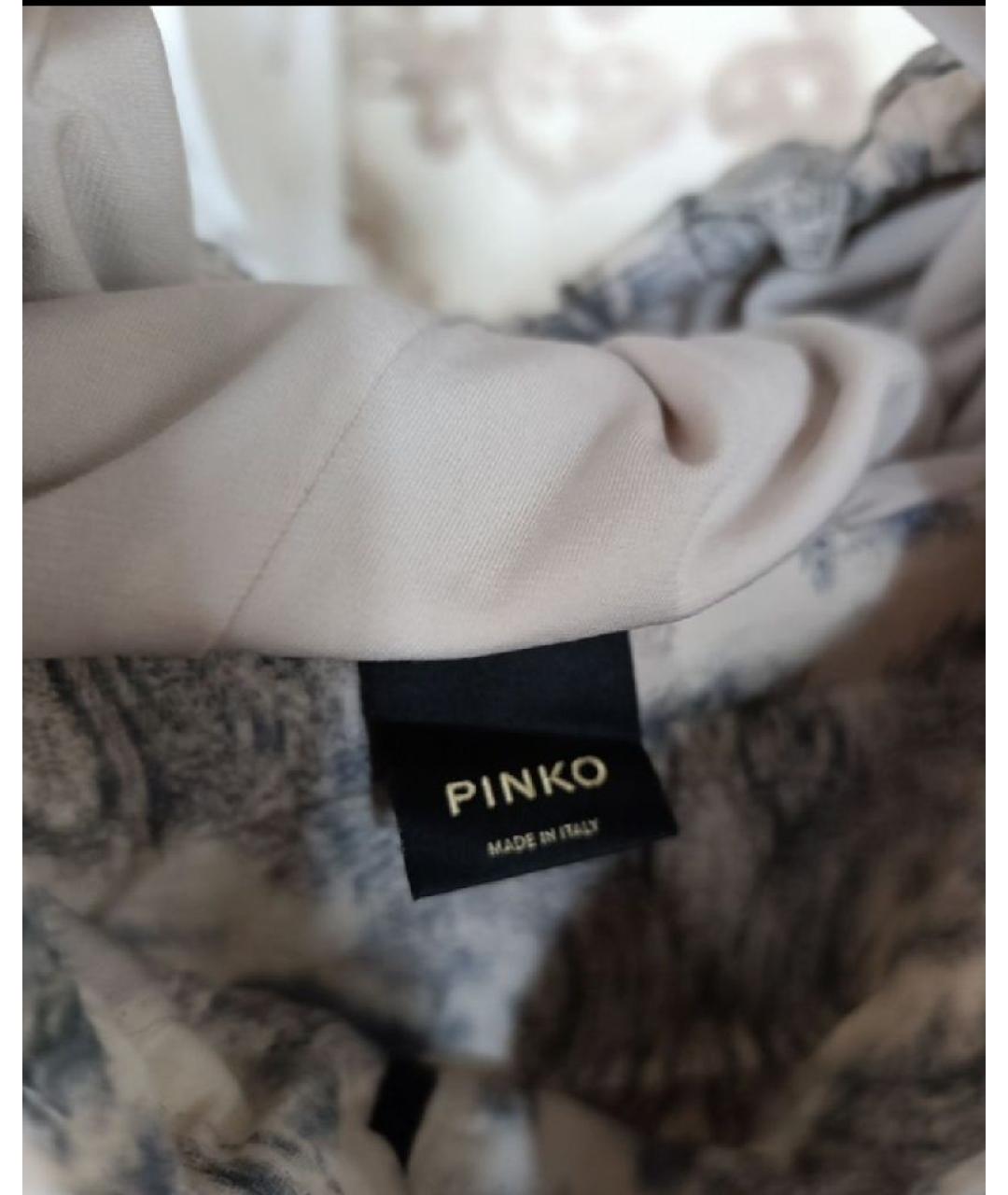 PINKO Серая хлопковая куртка, фото 3